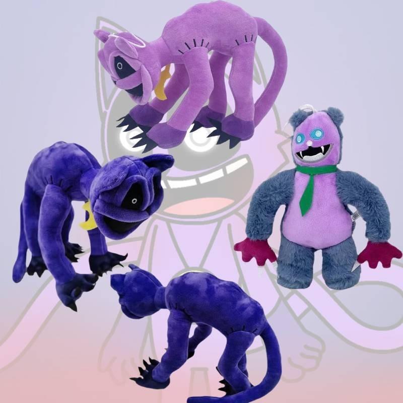 Smiling Critters Purple Cat Monster Plush Animal Toy 40cm/150g