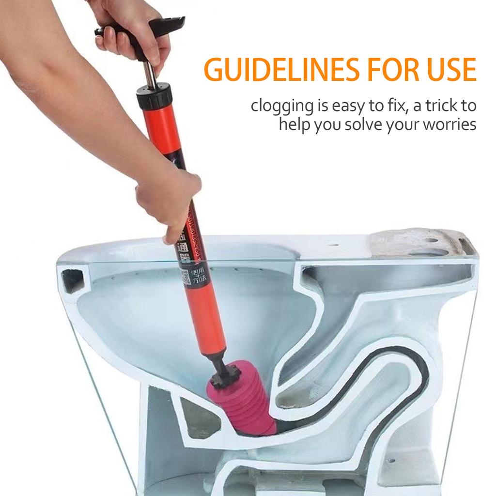 Toilettenreiniger, effizienter Toilettenkolben, Abflussverstopfungsentferner, effektives Werkzeug zum Reinigen verstopfter Abflüsse und Waschbecken