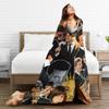L-Luis Miguel Mexican Singer Print Blanket Quality Warm Soft Throw Blanket Winter Travel Couch Chair Novelty Bedspread