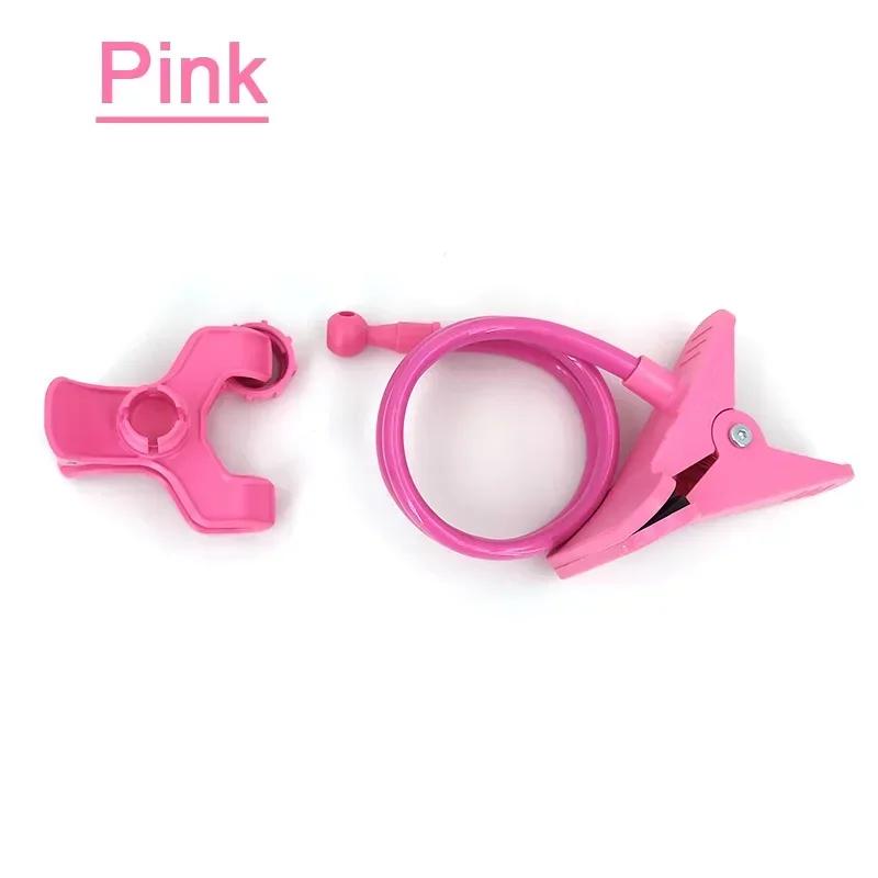 

Держатель для мобильного телефона Гибкий регулируемый держатель для мобильного телефона Клипса Подставка для телефона Дом Кровать Настольный монтажный кронштейн Подставка для смартфона розовый