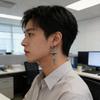 Stainless Steel Rivet Conical Studs Earrings Hip Hop Punk Style Ear Accessories for Daily Wear Parties