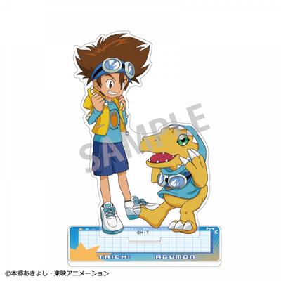 Digimon Acrylic Stand Taichi Yagami Agumon Link Coordination