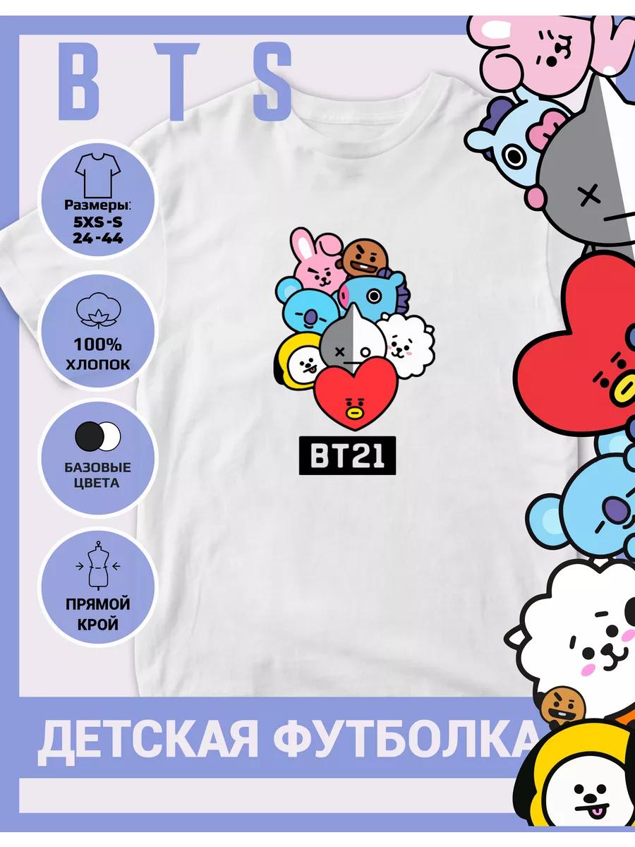 Children s T-shirt with BTS print - BTS 2XL