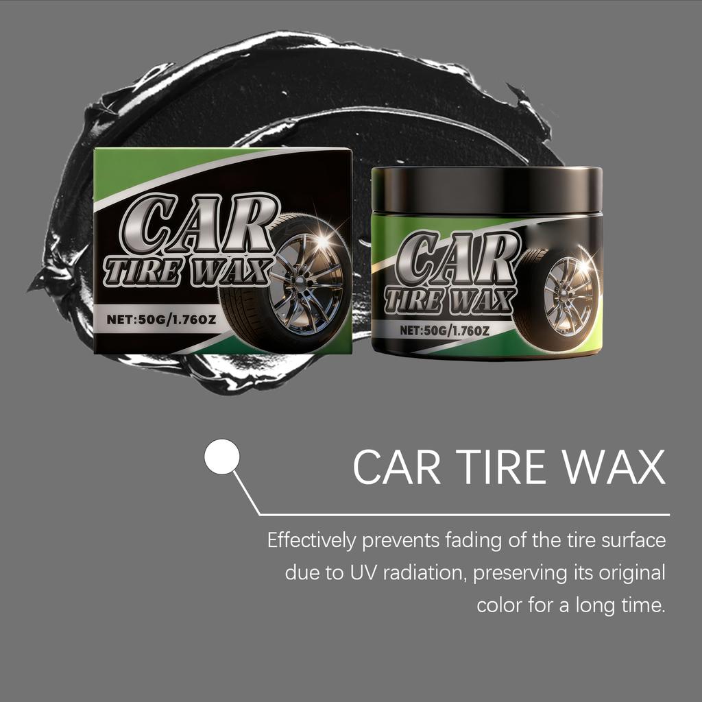 Araba Lastiği Bakım Kremi, Araba Lastiği Yenileme, Parlatma, Siyahlatma, Temizleme ve Bakım Kremi.