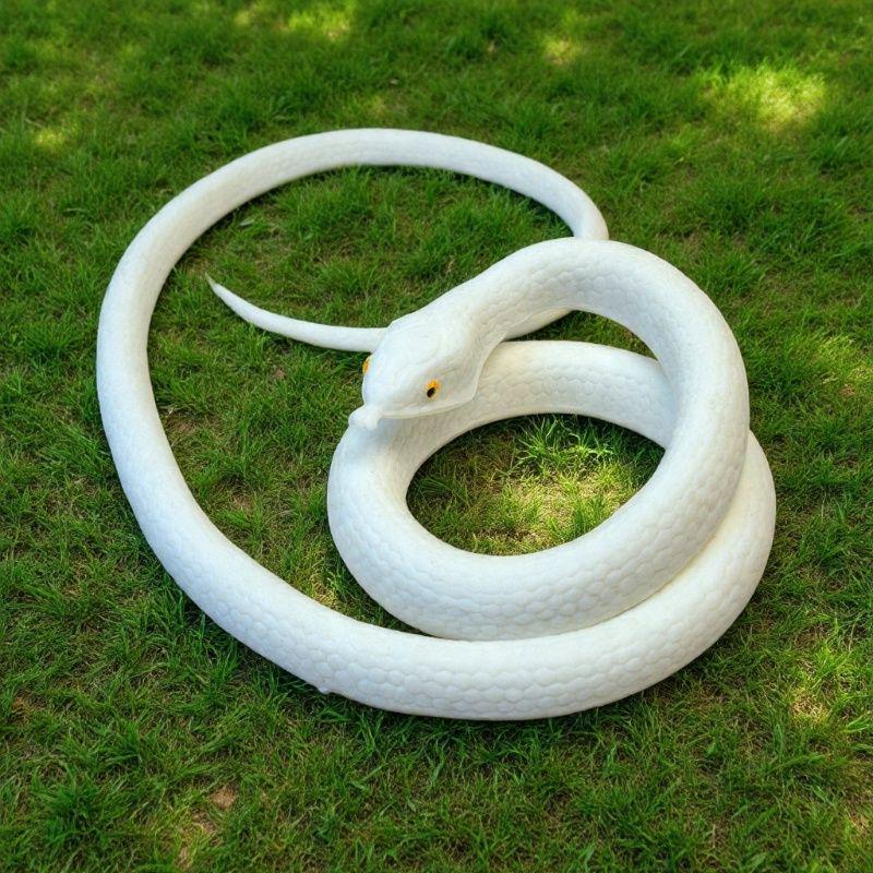 Elastic Silicone Fake Snake Decoration Toy