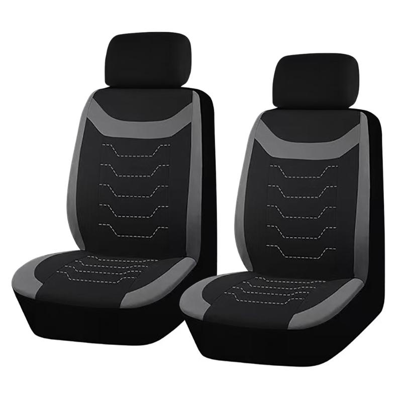Universal Vehicle Textured Pattern Car Seat Covers For Stylish Appearance Comfort And Seat Protection