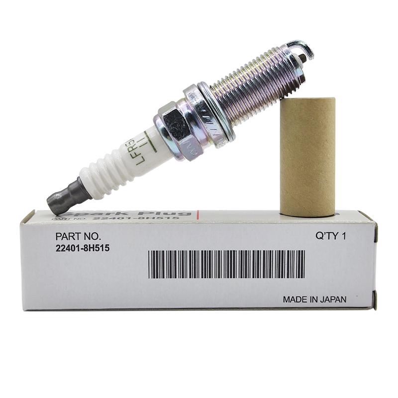 4/20pcs 22401-8H515 LFR5A11 Spark Plug For Nissan Almera N16 X-Trail T30 Patrol Y61 TY61 Premera P12 LFR5A-11 22401 8H515