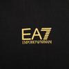 Emporio Armani EA7 FW24 Logo Print Solid Color Hoodie Men Hoodies Black 8NPM32-PJVRZ-0208