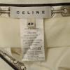 Celine Made In France Cotton Pants 40 White Women Used