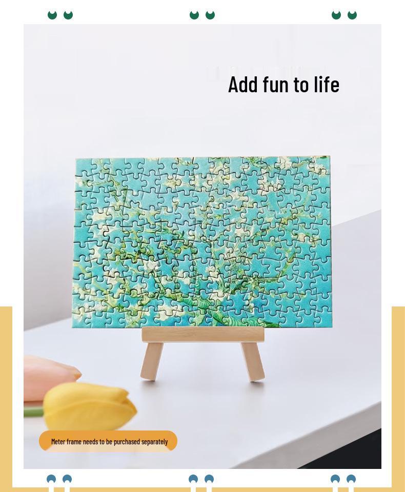 150-Piece Mini Test Tube Puzzle: Creative Educational Landscape Toy for Adults & Kids