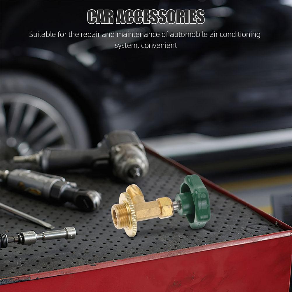 R22 R134 Refrigerant Gas Recharging Kit Car Air Conditioner Refill Refrigeration Gas R134a Tool F7J5