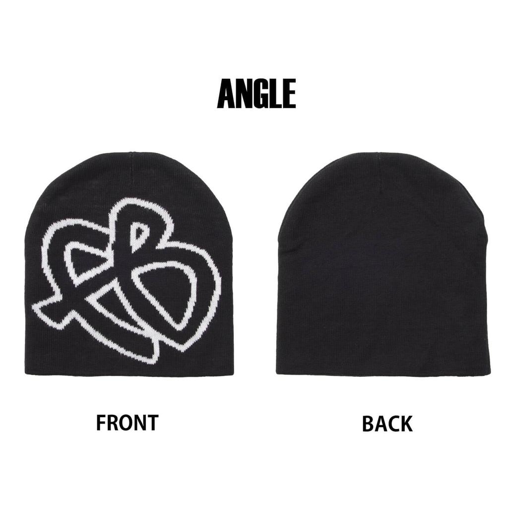 FUBU FB Logo Big Beanie Knit Hat Fam-52900