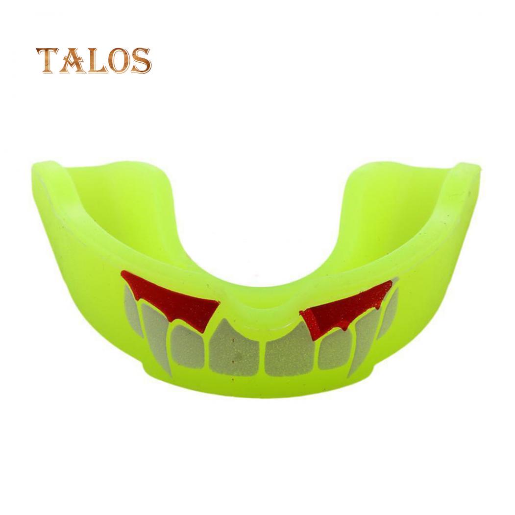 Клык Капа Десна Щит Муай Тай Бокс Футбол Баскетбол Защита зубов Спорт Досуг белый — фото 3