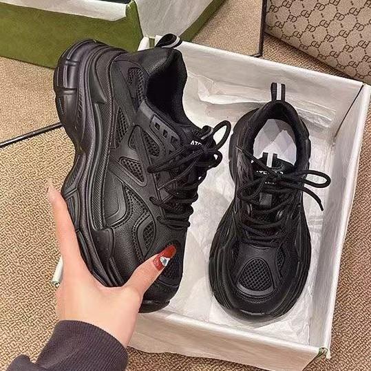 

High-value and versatile women s tide autumn new models increase height and light sports women 35 чёрный