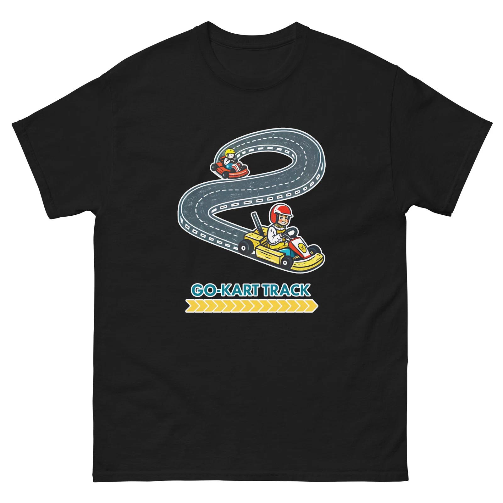 

Go-Kart Track Carnival Fair Amusement Park T-Shirt 2XL