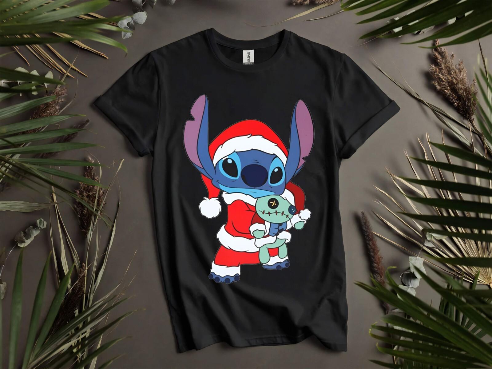 Christmas Stitch Mood Poster T-Shirt Mens Womens Tees Top T Shirt Mens Womens Tees Top Men Women Unisex Tshirt K998 S