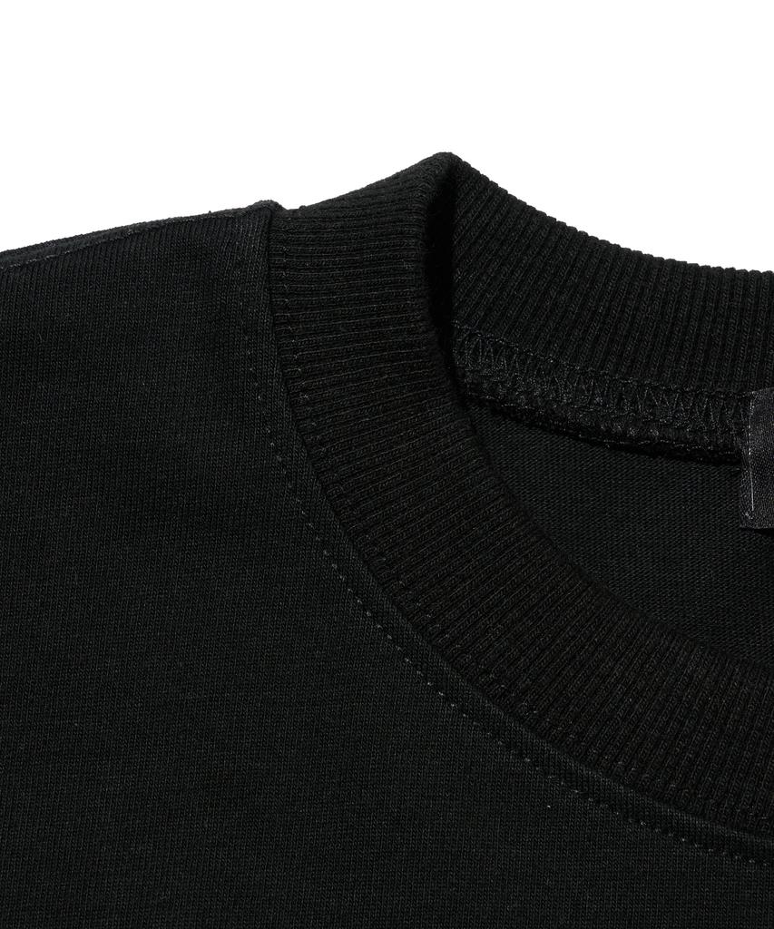 OTHERFITS Premium Layered Boxy Tee (Black)