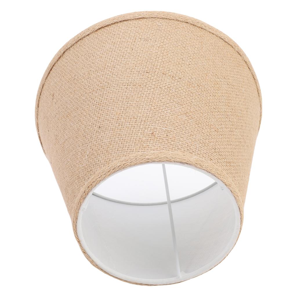 Table Lamp Fabric Lampshade Handcrafted Decorative E27 Lampshade for Home Hotel Bedroom Living Room