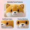 Soft Plush Dog Shaped Body Pillow Long Stuffed Animal Cushion for Home Use Comfortable Support and Decorative Plush Toy for Relaxation