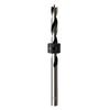 Carbon Steel Three-Point Twist Drill Bit for Hardwood and Enlargement - Compatible with Hand and Pillar Drills