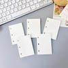 Mini 3-Hole Loose-Leaf Notebook Planner and Diary Refill.