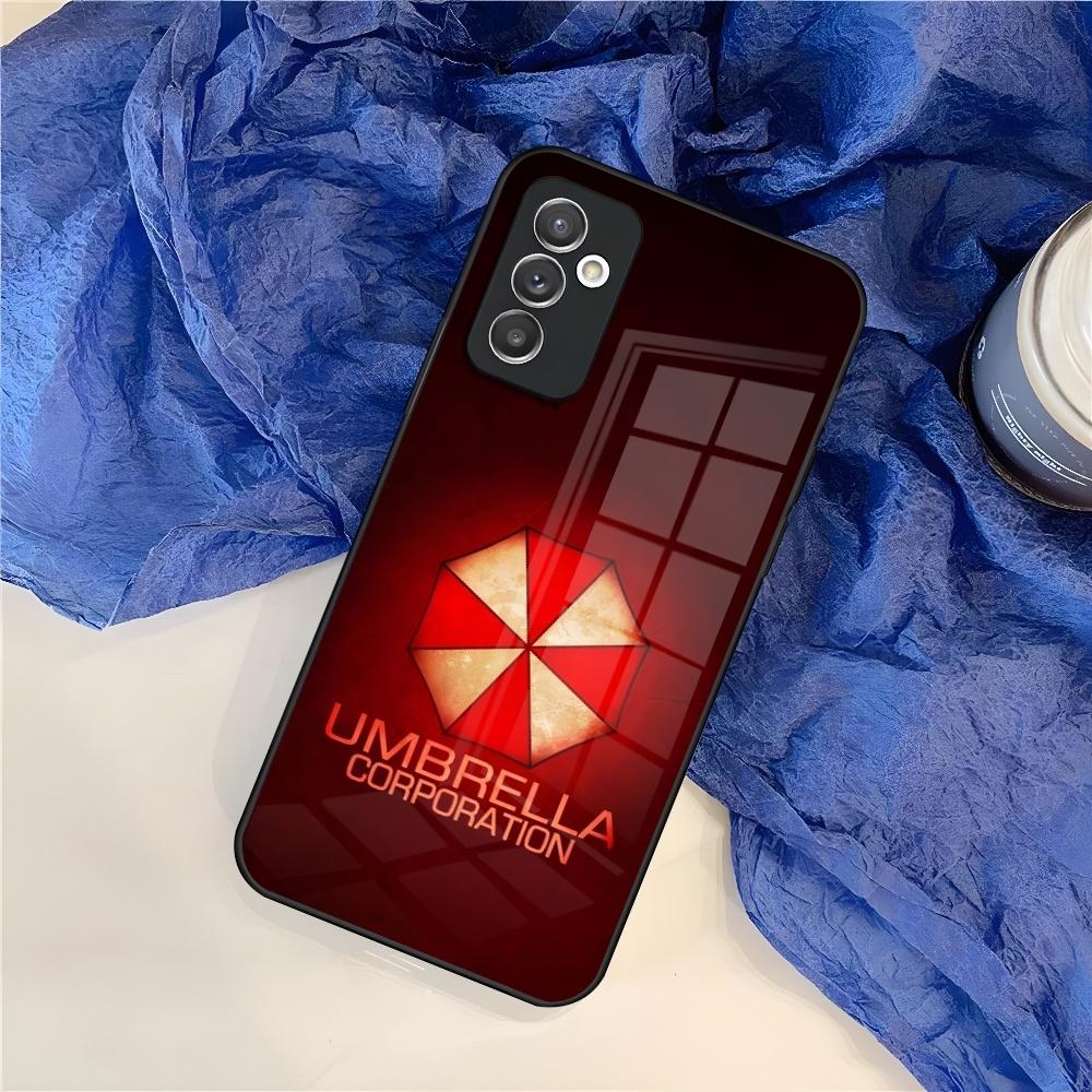 

Чехол для телефона Umbrella Corporation для Samsung Galaxy S25 S24 S30 S21 S23 S20 S22 Fe Note 20 Pro Ultra Plus стеклянный Чехол Samsung S23 FE