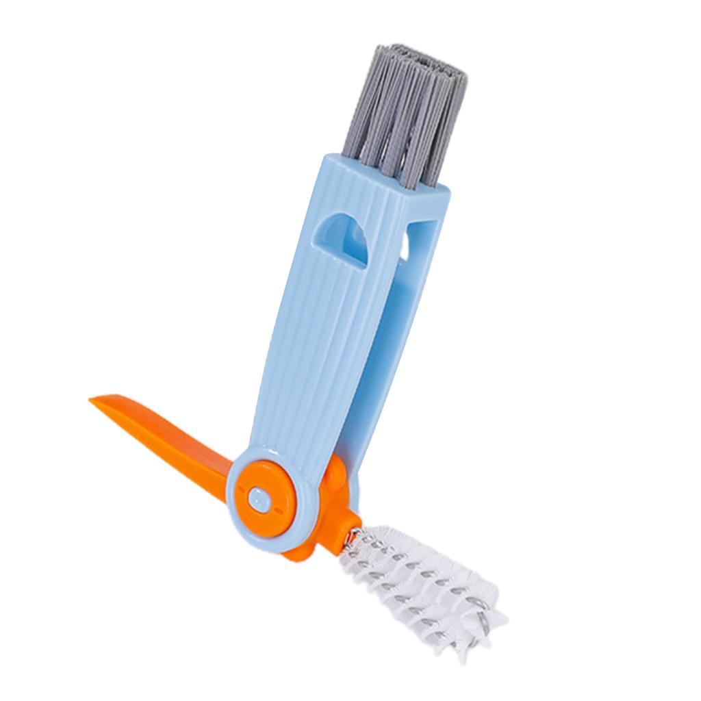 Multifunktionale Becherdeckelbürste Fugenreinigungsbürste zum Reinigen von Becherrillen