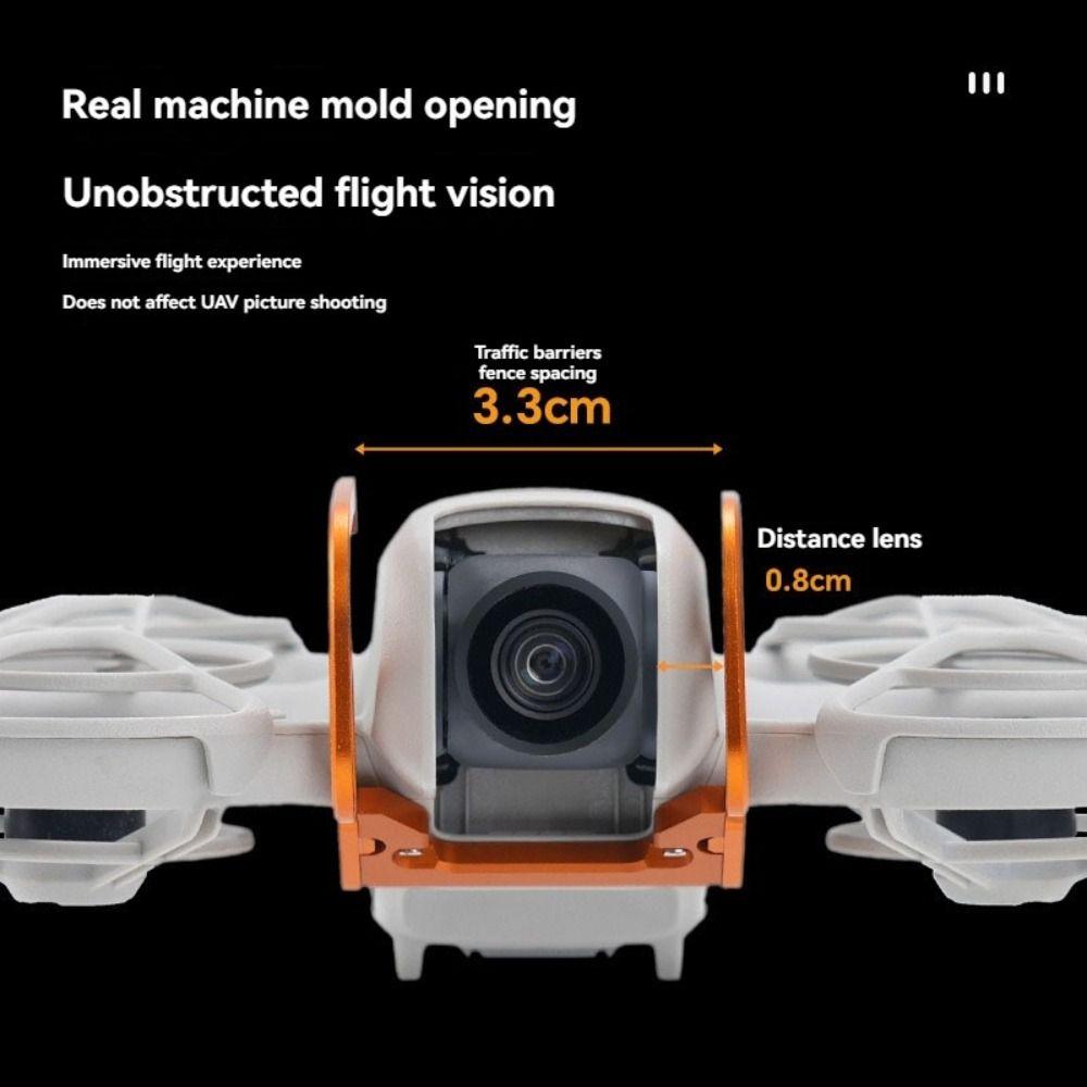 Ochranná lišta z hliníkové slitiny Ochrana objektivu proti kolizi pro příslušenství dronu DJI Neo