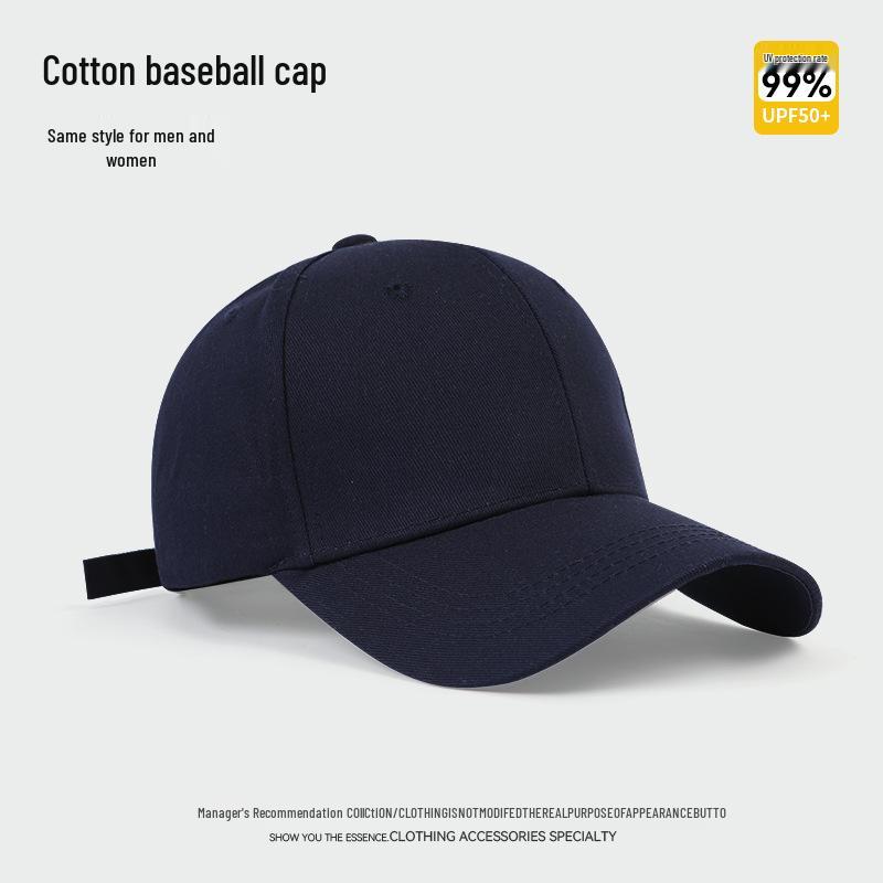 Japanese Style Women's Solid Color Baseball Cap with Adjustable Fit for Spring and Autumn