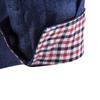 Pring Autumn Men's Casual Shirt Slim Fit Denim Shirts Long Sleeve Tops