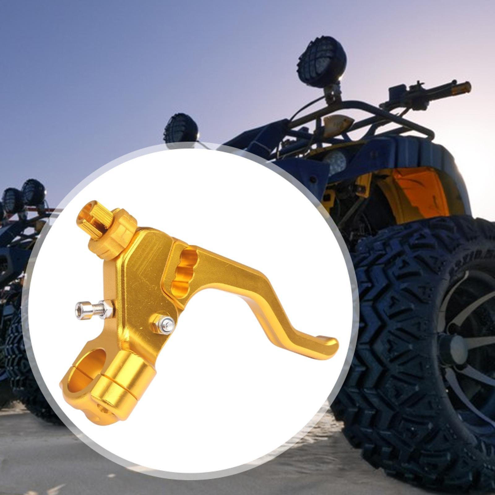 

Motorcycle Clutch Lever Accessory 22mm 7/8 Brake Handle Handlebar Perch золотой