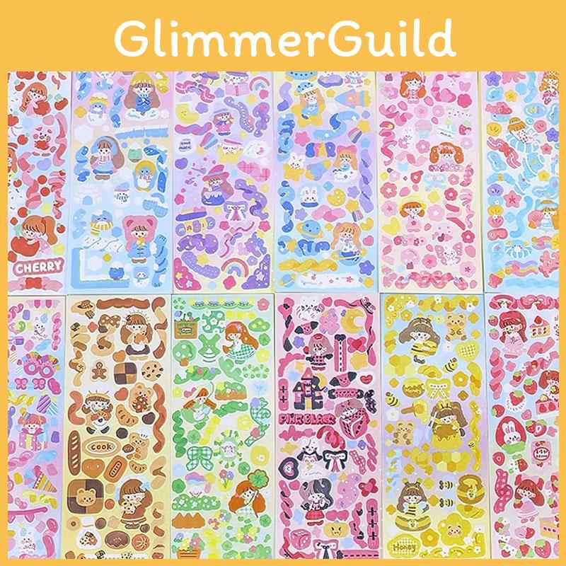 Cute And Colorful Laser Diy Star Stickers For Stationery And Decoration Wholesale