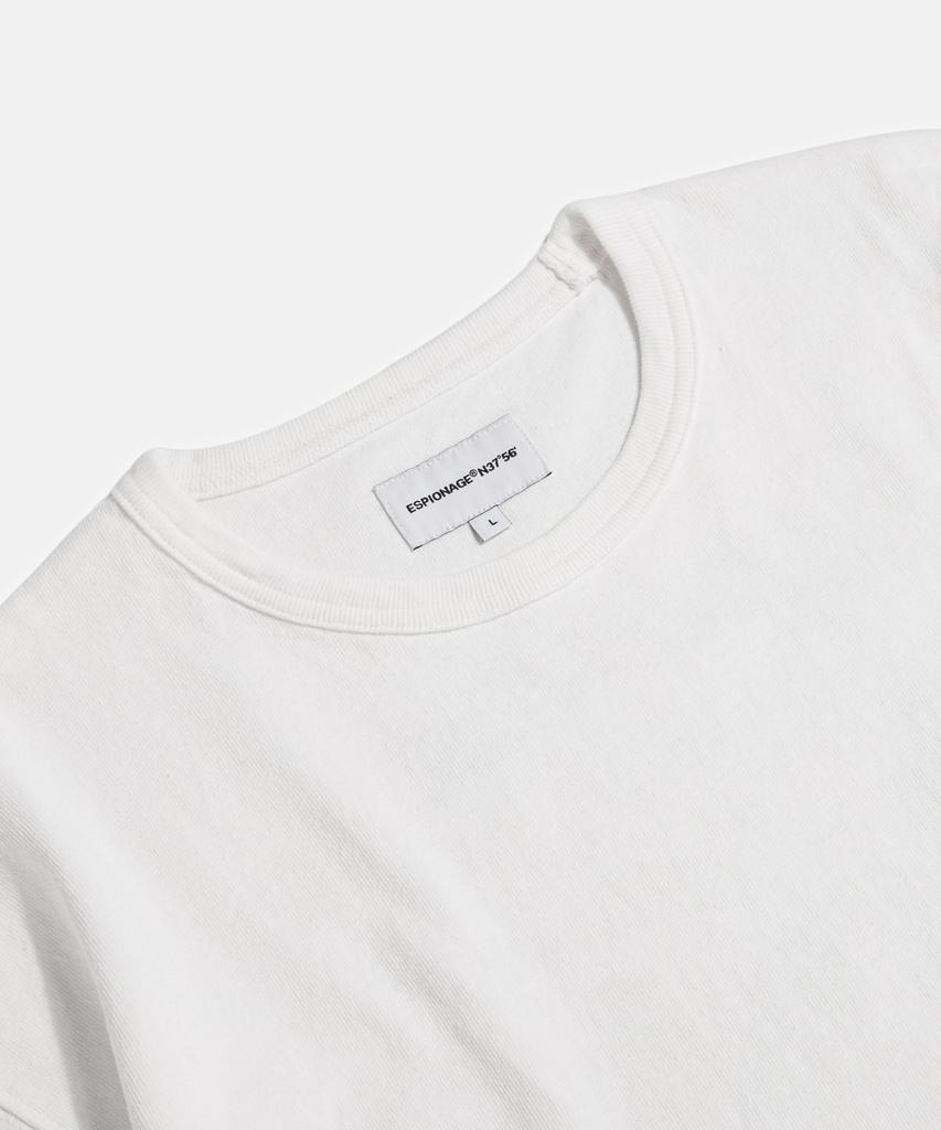 ESPIONAGE Wyoming Cowboys Heavyweight Tee Off White