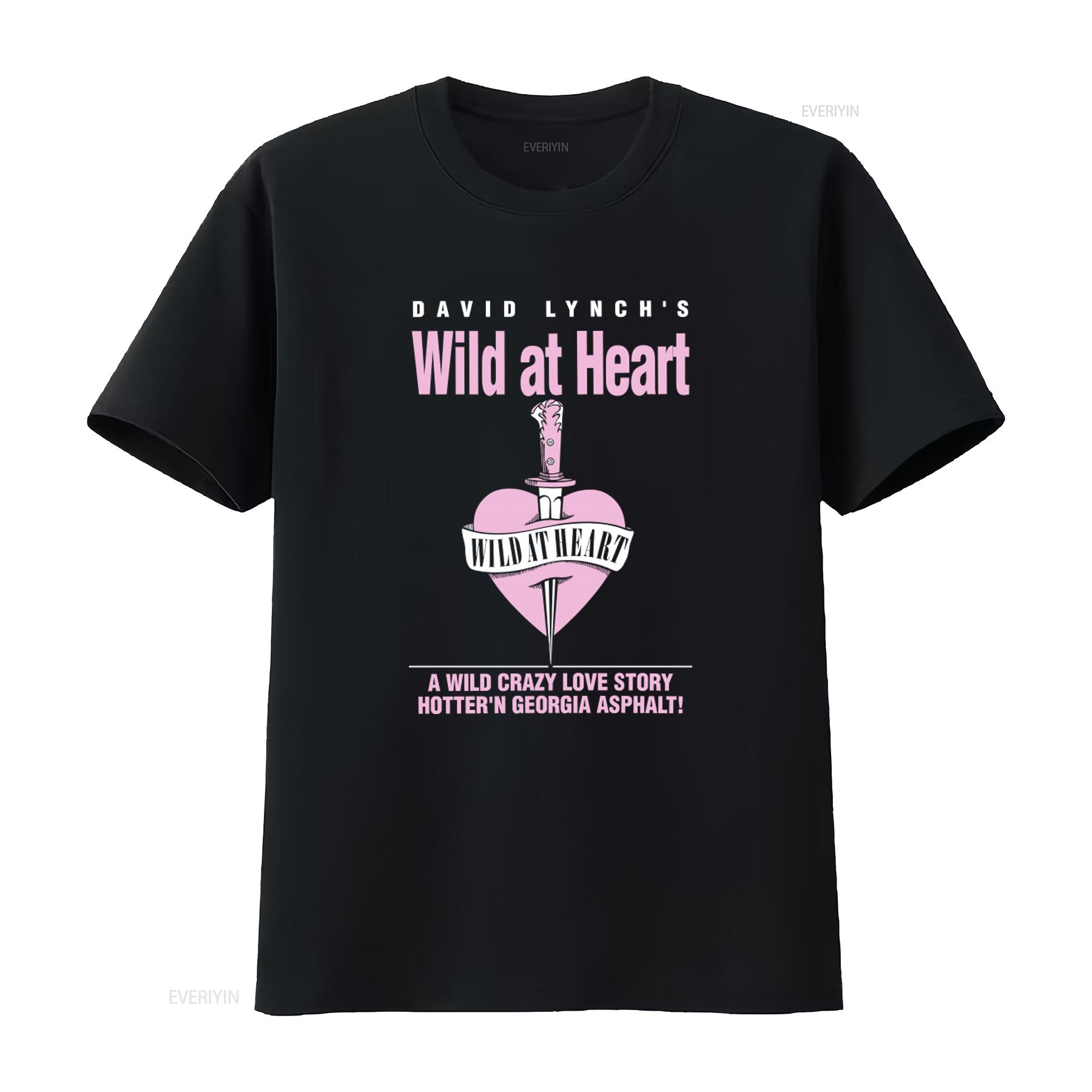 

Wild At Heart T Shirt David Lynchs Iconic Movie Design Perfect for Fans of Twin Peaks and Nicolas Cage vintage Washed 4XL