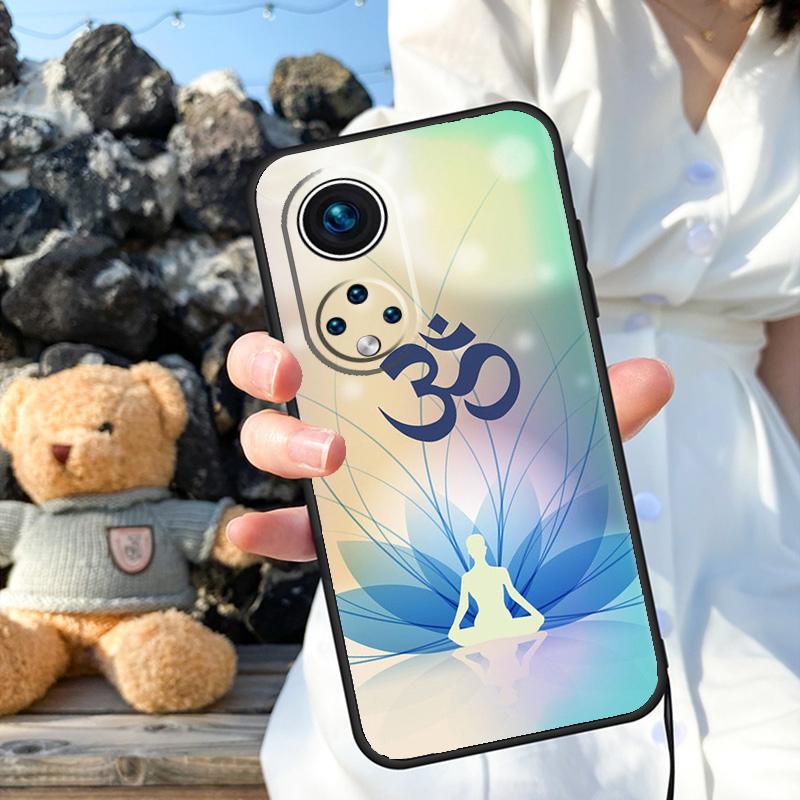 Aum Om Yoga Symbol Fitness Gym Case For Honor Magic 6 Pro 90 70 50 Magic 5 Lite X6 X7 X8 X9 X6a X7a X8a X9a X8b X9b Cover