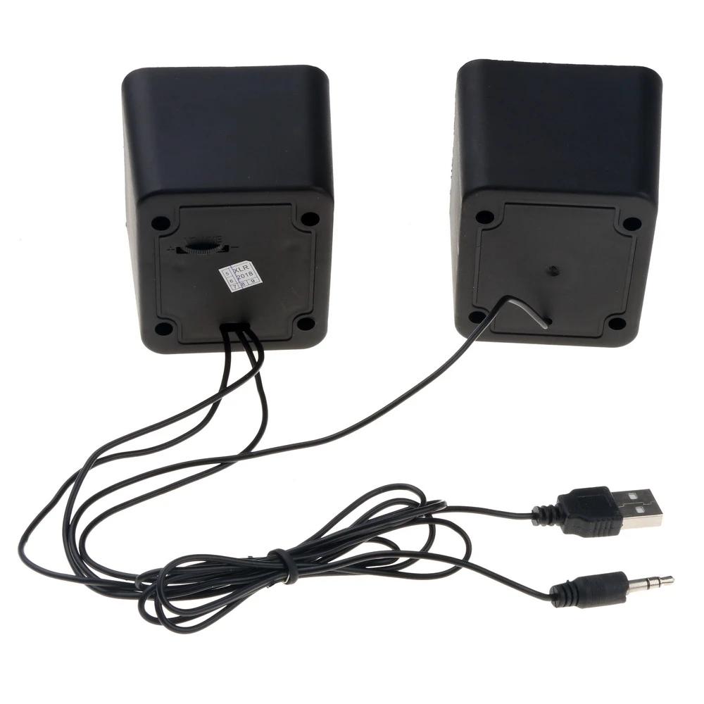 Altavoz para PC para Ordenador Portátil Portátil Escritorio Caja de Sonido Mini Caja de Sonido Música Bocina Columna Acústica Coluna Sistema de Audio
