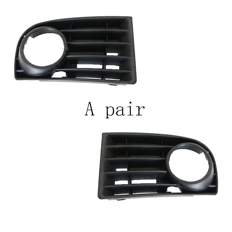 Авто Передний бампер Противотуманная фара Решетка Рамка решетки для VW Golf MK5 V 5 2003-2009 1K0853665 1K0853666 1K0 853 665B 1K0 853