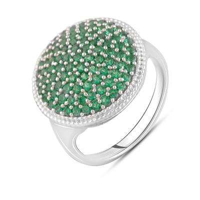 Nano-Smaragd-Silberring (2124580)