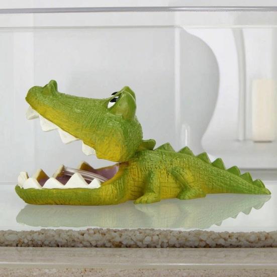 Easy to Use Multi-Functional Aquarium Air Bubbler Resin Green 1 Pc