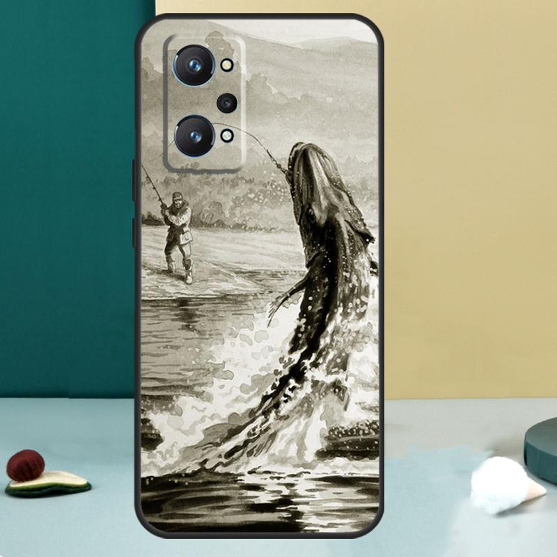 Fishing Gear Fish For Realme GT 7 Pro GT 5 6 6T C67 C61 C55 C53 C51 C21Y C25S C75 10 11 12 13 14 Pro Plus Case