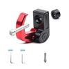 Universal Motorcycle Handlebar Mounting Bracket Motorbike Foldable Aluminum Hanger Hook For Scooter Storage Accessories