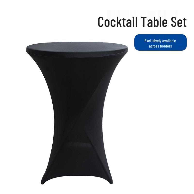 Hoogwaardige Elastische Ronde Tafelhoes voor Banketten, Bruiloften, Hotels & Cocktailtafels