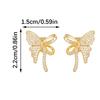 Secure Clasp Ear Clips With Butterfly Design For Freeclip 2 Earphones Jewelry Tool Less Installation