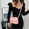 PU Versatile and Fashionable Portable Small Square Bag Single Shoulder Crossbody Bag Luxury Designer Handbag AVE
