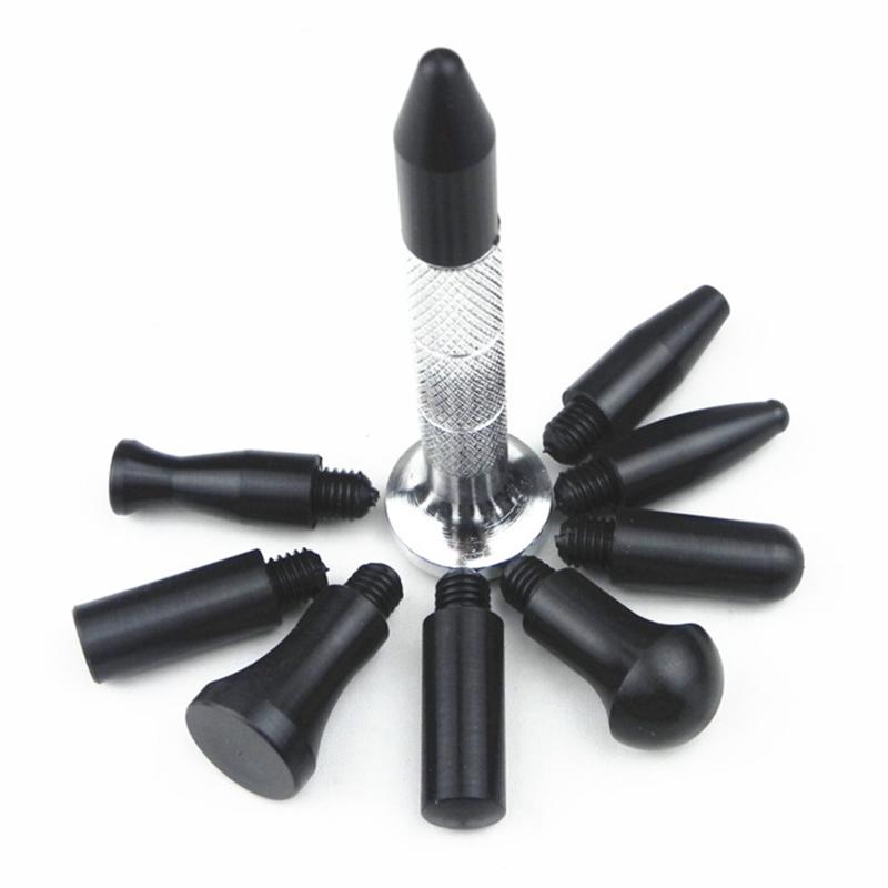 Car Sheet Metal Dent Repair Leveling Pen Professional Car Dent Tap Down Pen Automotive Repair Tool Pit Knocking Pen