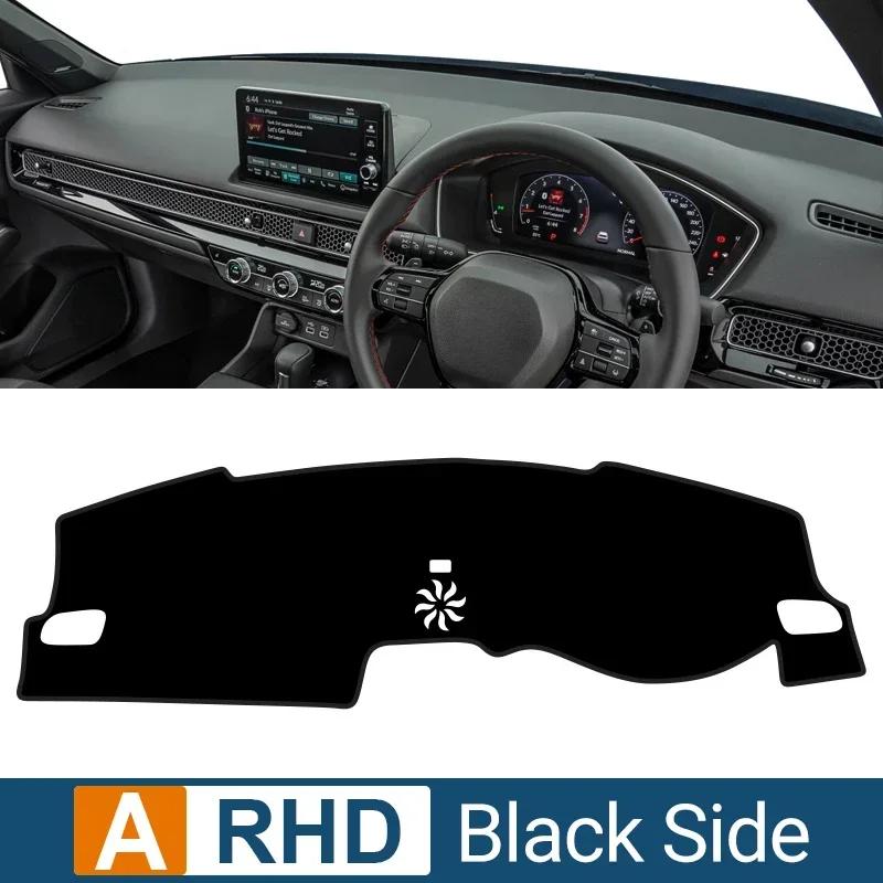 Car For Honda Civic 11th Gen    2024 Dashboard Cover Pad Sun Shade Mat Anti-UV Case Non-Slip trument Panel Carpet