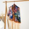 Women's Big Shawl Chinese Style Hollow Flower Cut Scarf Suzhou Garden Print Shawl High-quality Sun Protection Scarf Scarf