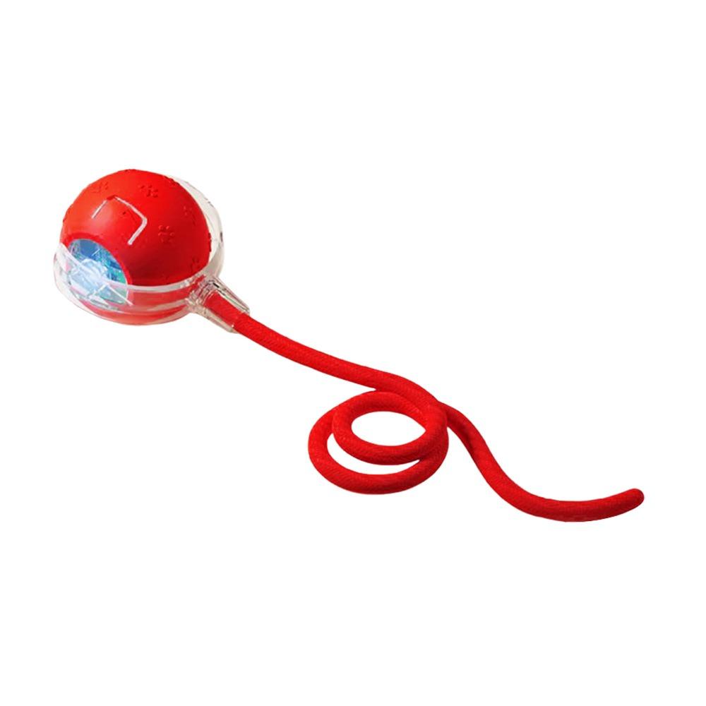 

Быстро катящийся электрический мяч для кошек, игрушка, автоматические самодвижущиеся мячи, игрушки, товары для питомцев красный