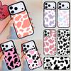 Milk Cow Skin Print Luxury Phone Case For iPhone 17 Air 14 15 13 12 Max Cover For Apple 16e 11 Pro Max Plus Coque