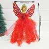WTEMPO Creative Little Angel Doll Christmas Ornaments Retro DIY Festive Indoor & Outdoor Party Decor Props Christmas Tree Hanging Pendants Gifts
